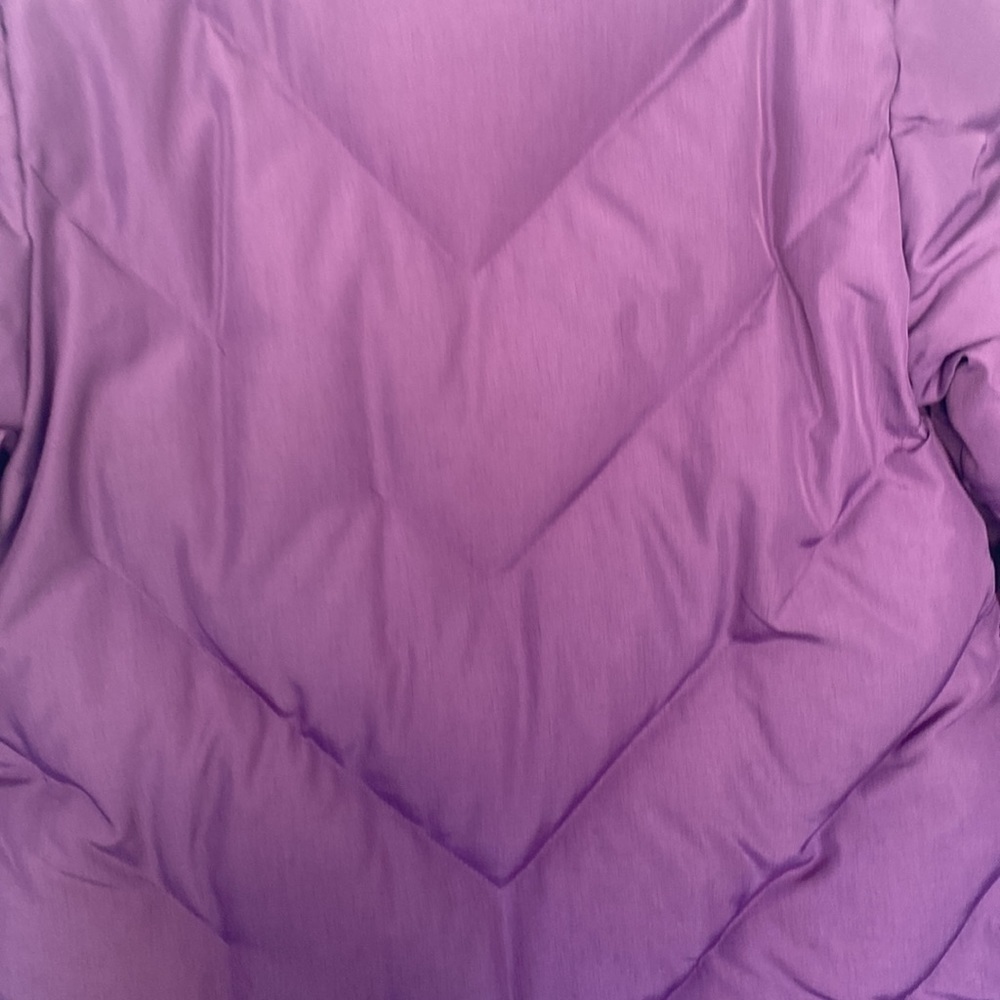 Saks Fifth Avenue Purple Vintage Down Jacket - Picture 8 of 15